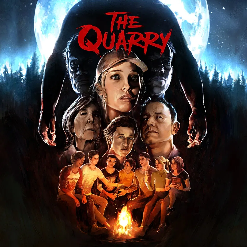 Обложка игры The Quarry для PS5