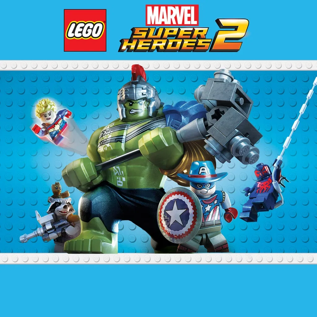 Обложка игры LEGO® Marvel Super Heroes 2 для PS4