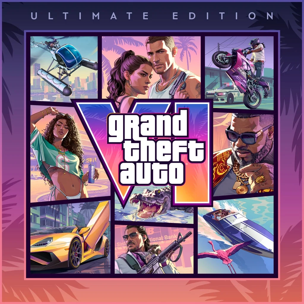 Обложка игры Grand Theft Auto VI: для PS5